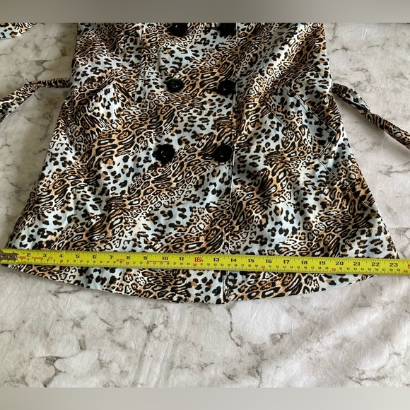 Jaclyn Smith fully lined jacket cheetah print size small - Picture 5 of 9